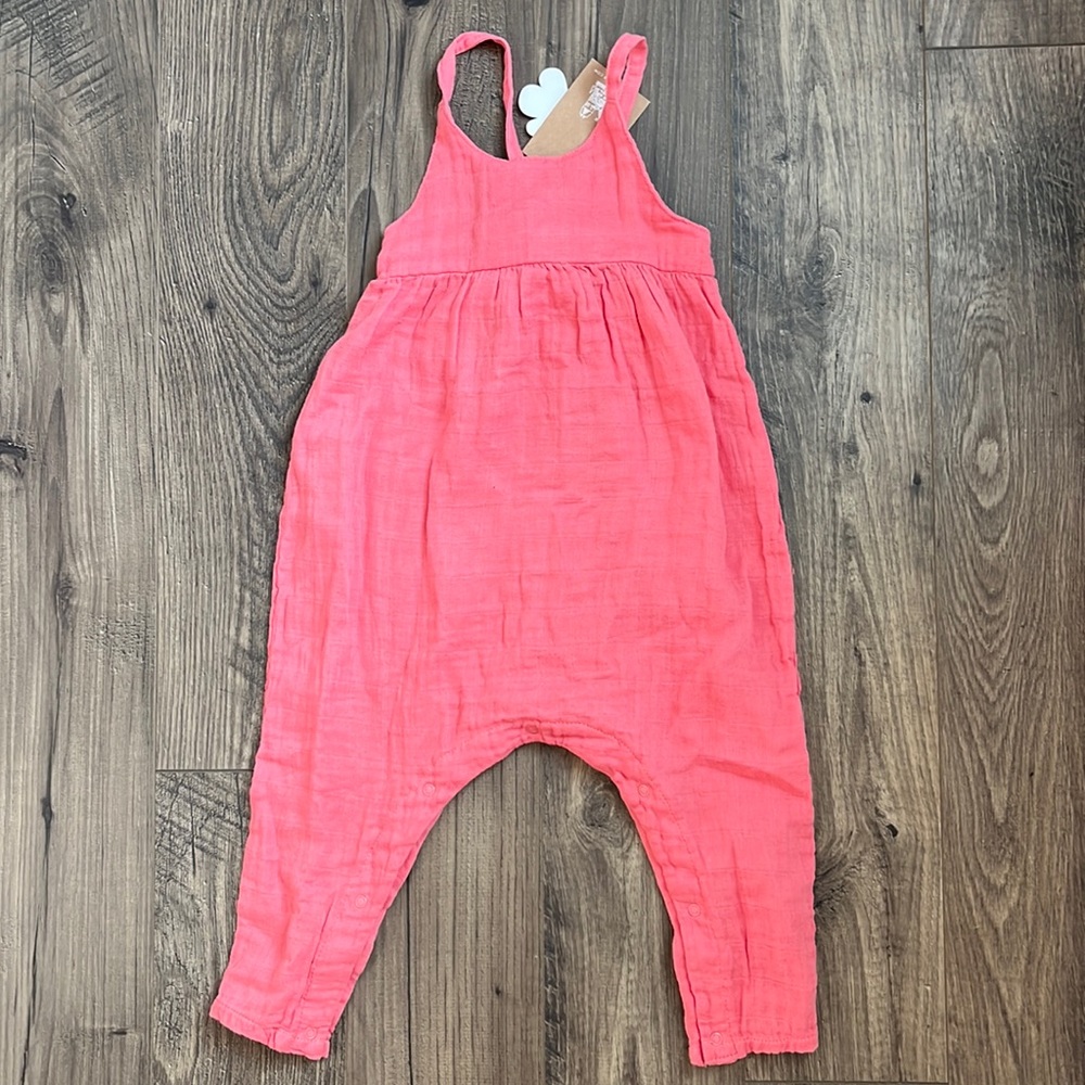Angel Dear Linen Onesie.